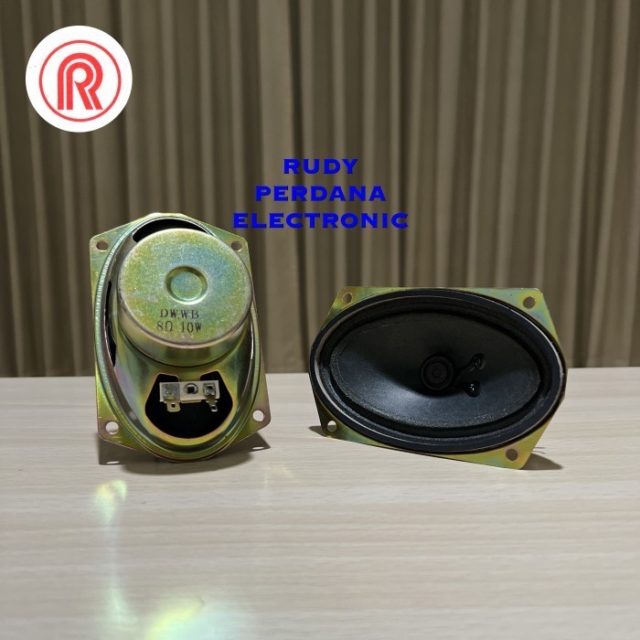 Promo Speaker Full Range 813 8X13 Cm 8Ohm 8 Ohm 10W 10 Watt Tv Televisi .
