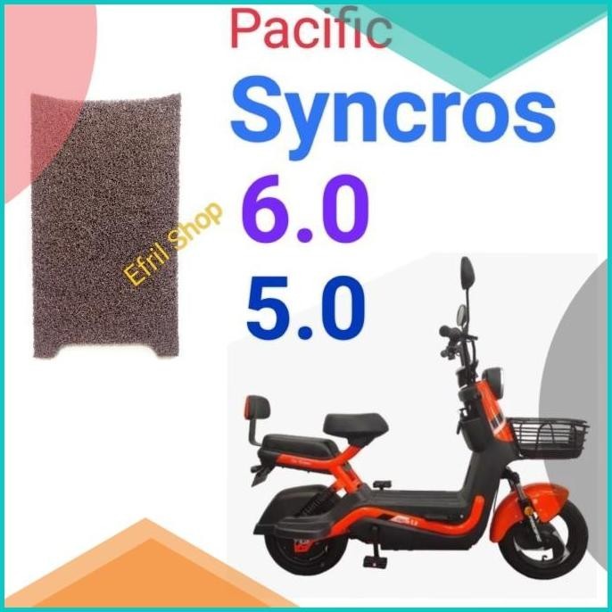 Alas kaki karpet sepeda motor listrik Pacific Syncros 5.0 dan 6.0 19F3