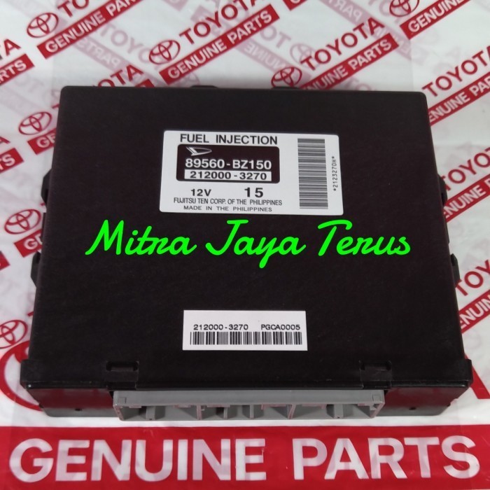 89560-Bz150 Engine Control Unit (Ecu) Avanza/Xenia 1300Cc Vvti