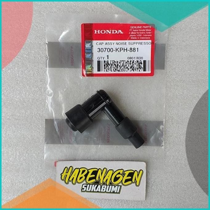 cop kop soket cangklong tutup kepala busi beat scoopy vario karbu ORI