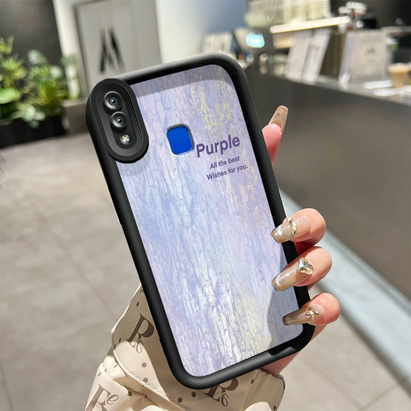 Casing Hp VIVO Y95 Y93 Y93s Y91 Y91i Case pelindung lensa kamera Kesing HP Pegangan anti selip perli