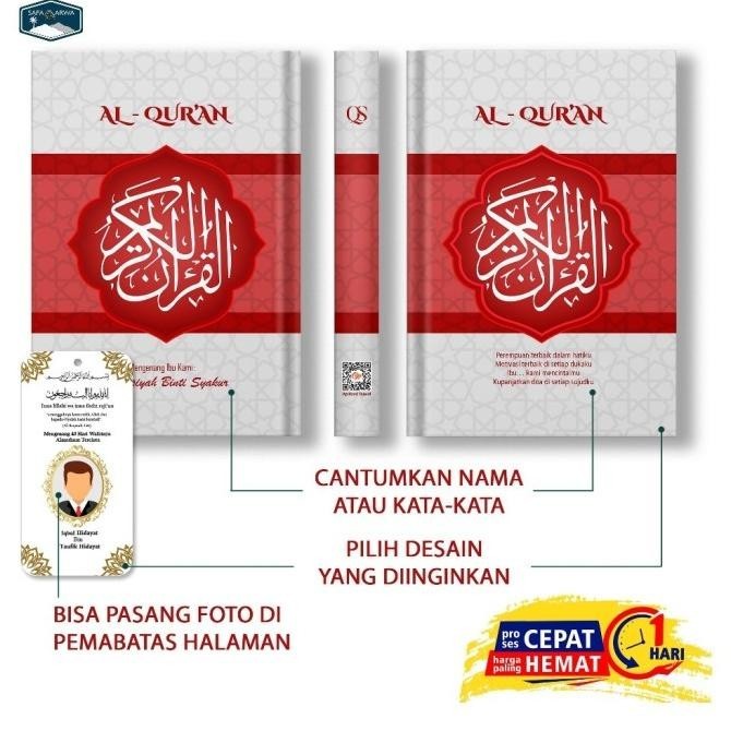 

Custom Nama Al Quran Custom Cover Estetik Nama Alquran Hafalan