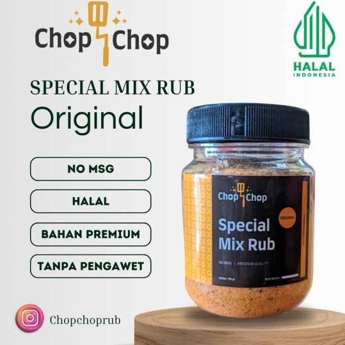 

Chopchop Mix Rub Bumbu Marinasi Kering / Tabur Serbaguna 110g Original P19A