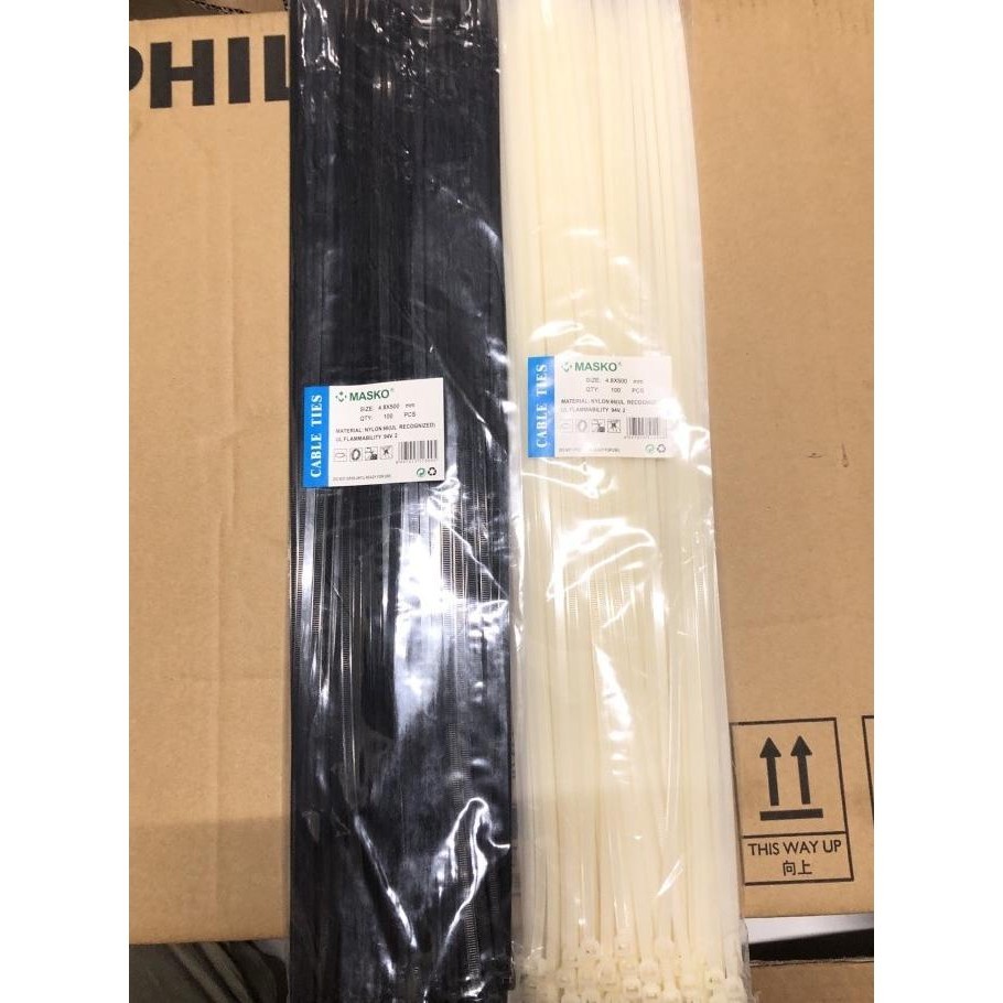 

Kabel Cable Tali Ties Tis Tebal 4,8X500 Mm 50 Cm Masko