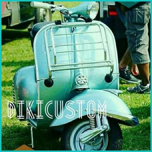 Aksesoris vespa px,sprint,super,exel / front rack ulma 19F3B2024 spare