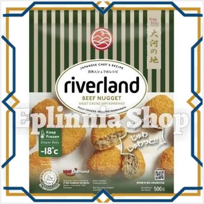 

[EPL] RIVERLAND BEEF NUGGET 500 GR - NAGET DAGING SAPI KOMBINASI