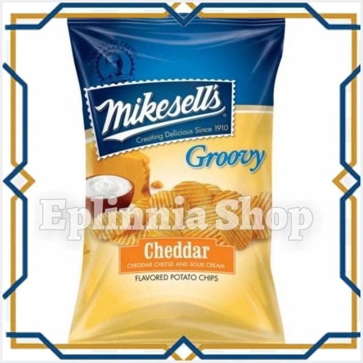 

[EPL] MIKESELL'S MIKESELLS GROVY CHEDAR & SOUR CREAM POTATO CHIP - KERIPIK