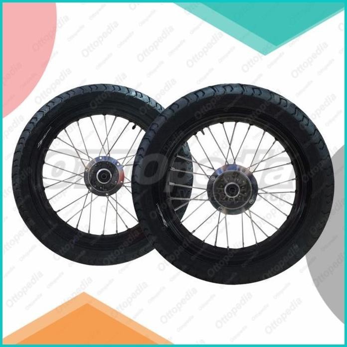 Velg Pelek Rim Ring Jari Jari 17 Modif Supermoto - Super Moto KLX 150L