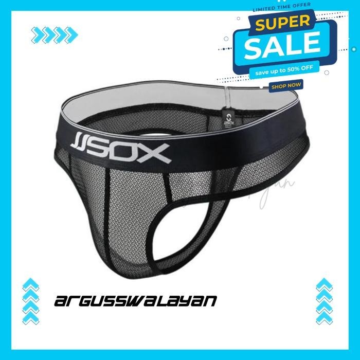 BIKINI THONG PRIA FISHNET TRANSPARAN 6 WARNA CELANA DALAM PRIA BEST PRODUK