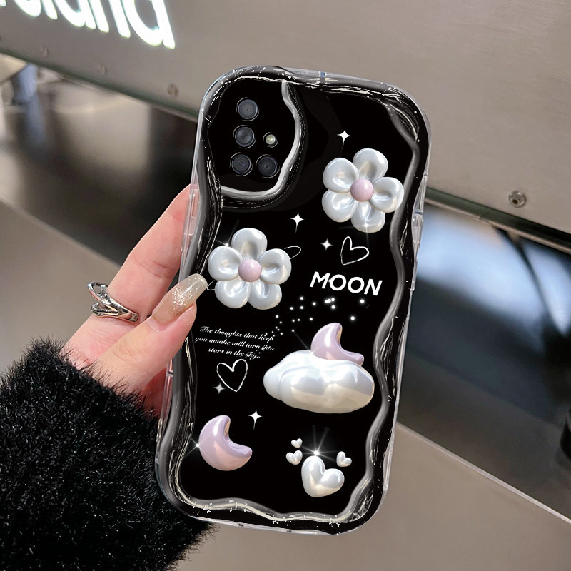 Casing Hp Samsung Galaxy A71 A72 4G A72 5G Case hp ponsel Casing pola 3D Anti drop dan penyerap gunc