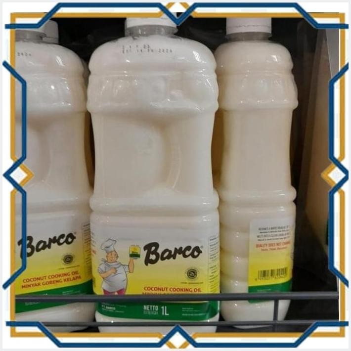 

[LDY] BARCO MINYAK GORENG KELAPA 1LT COCONUT COOKING OIL