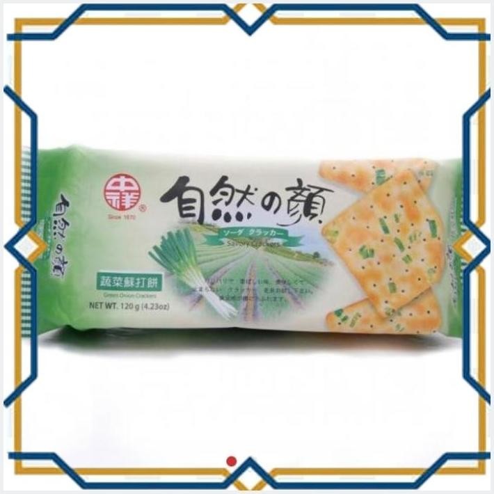 

[LDY] CHUNG HSIANG SAVORY CRACKERS 140GR BISKUIT GREEN ONIONS
