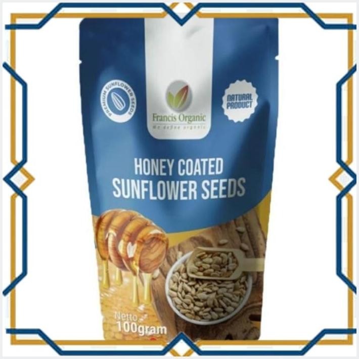 

[LDY] FRANCIS ORGANIC HONEY COATED SUNFLAWER SEEDS 100GR