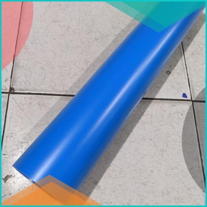 stiker scotlite biru doff brilliant blue sticker skotlet motor mobil 1