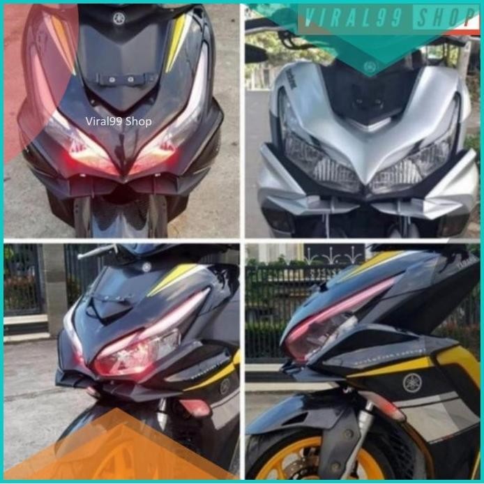 winglet aerox connected 155 2021 Merah hitam Grey silver putih Premium