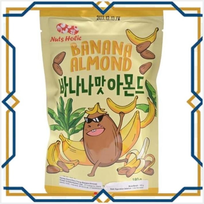 

[LDY] NUTA HOLIC KACANG ALMOND 180GR
