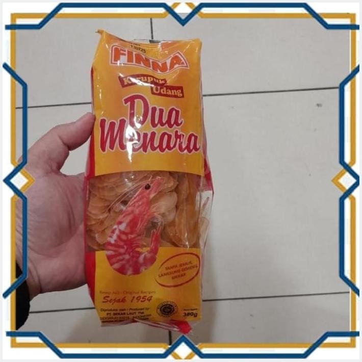 

[LDY] FINNA KERUPUK UDANG DUA MENARA 380GR