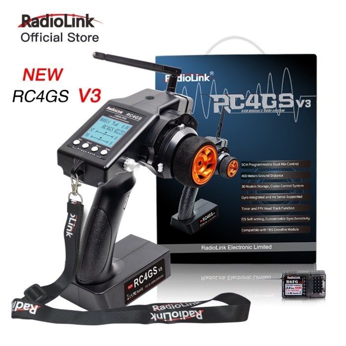 Radiolink RC4GS V3 5CH with gyro receiver not flysky