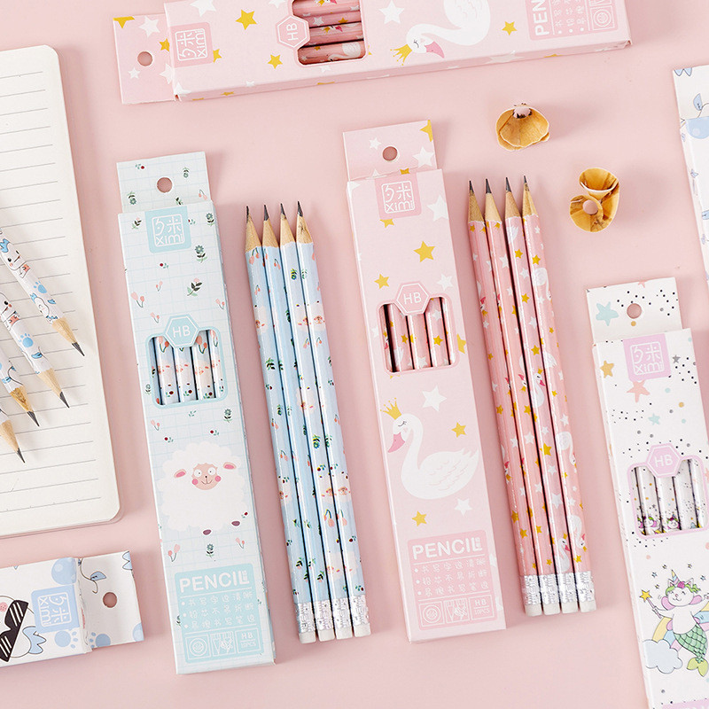 

FREE SHIPPING / READY BALI 10PCS/SET PENSIL HB PORTABEL DENGAN PENGHAPUS KARTUN CUTE BOX PACK CHILDREN STATIONERY ALAT TULIS ANAK LUCU KOREAN MOTIF CARTOON PENCIL WITH ERASER HADIAH SISWA SEKOLAH MURAH
