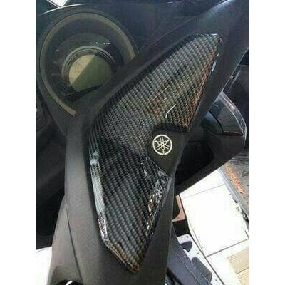 Cover Stang Nmax Carbon /Tutup Stang Yamaha Nmax Carbon Merk Nemo