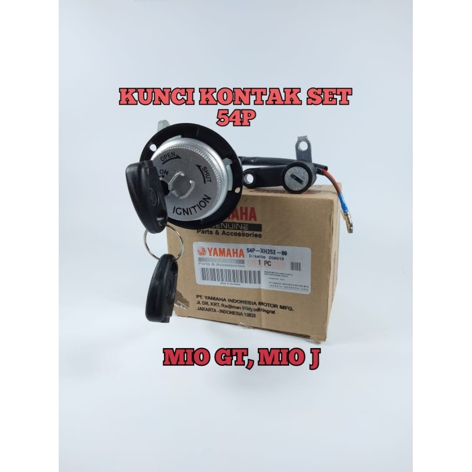 Kunci Kontak Set Sparepart Motor Yamaha 54P Untuk Motor Mio J Mio Gt