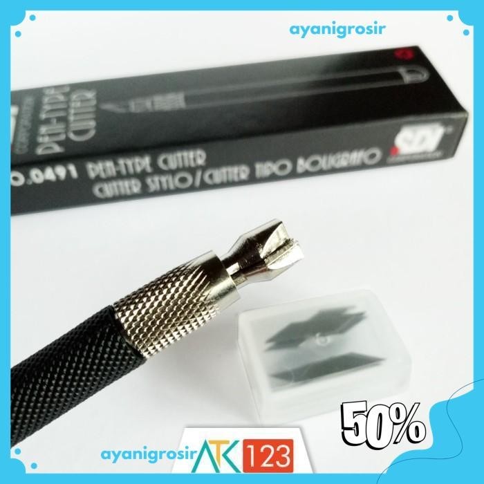 

PISAU SENI / PEN-TYPE ART / CRAFT KNIFE / CUTTER SDI 0491 BEST SELLER