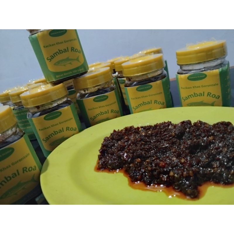 

SAMBAL IKAN ROA ASAP 150 GRAM TANPA PENGAWET