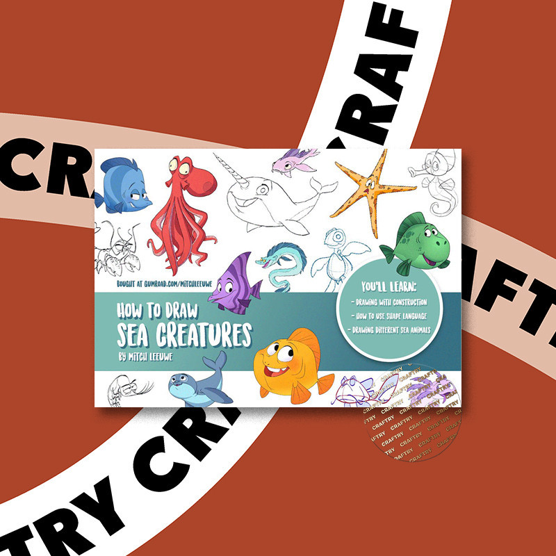 

How To Draw Sea Creatures - Mitch Leeuwe