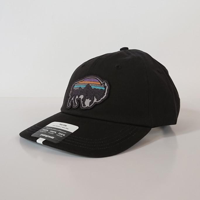 Diskon Murah  Topi Original Patagonia Back For Good Trad Cap - Bison (Black)