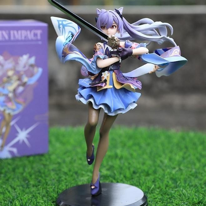 Termurah Hu Tao Qiqi Keqing Xiao Zhongli Genshin Impact Action Figure Cod