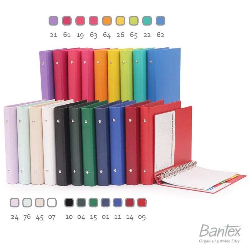 

KOE-1116 Bantex Binder Note A5 20 Ring Besi Loose Leaf Multiring Binder Black 1324 10 Hemat