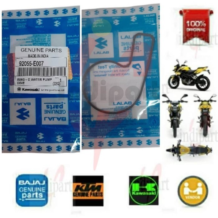 ORING SEAL SIL WATERPUMP RADIATOR KAWASAKI BAJAJ PULSAR NS 200 200 NS