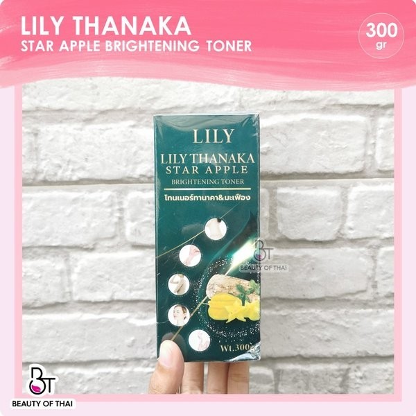 LILY THANAKA STAR APPLE BRIGHTENING TONER 300GR