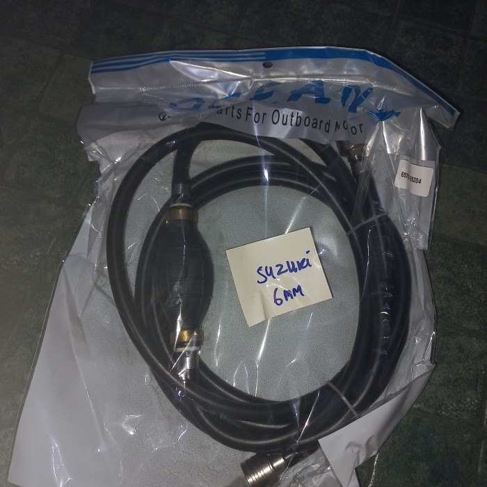 SELANG PRIMER POMPA BENSIN MESIN TEMPEL TOHATSU-SUZUKI MARINER