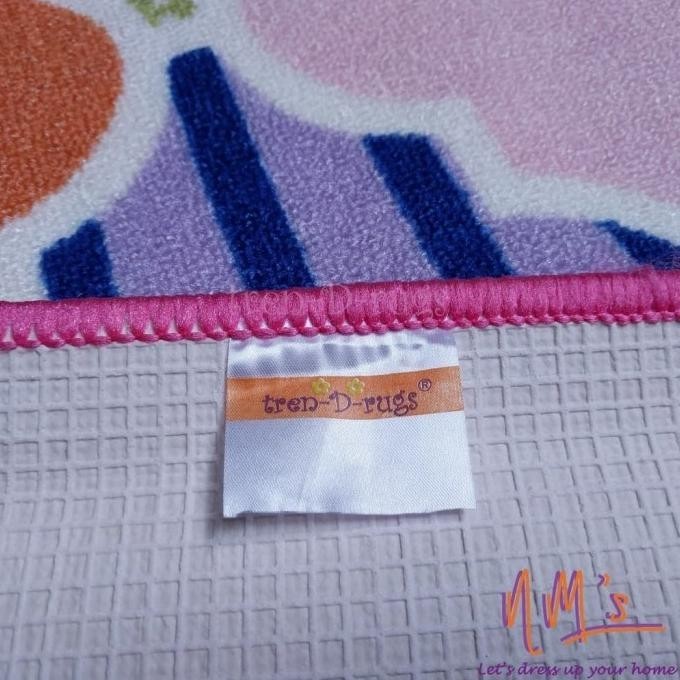 Promo Tren-D-Rugs Karpet Lantai Permadani / Bulu / Karpet Kamar Fithakey