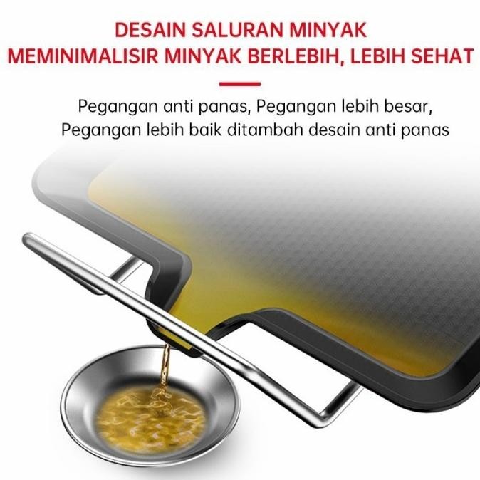 Alat Panggangan Yakiniku Grill Pan Denki Elektrik Barbeque Dishellara