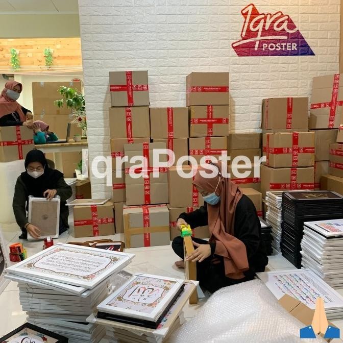 Disiplin Tanpa Harus - Poster Motivasi Ruang Kerja Kantor & Frame A4