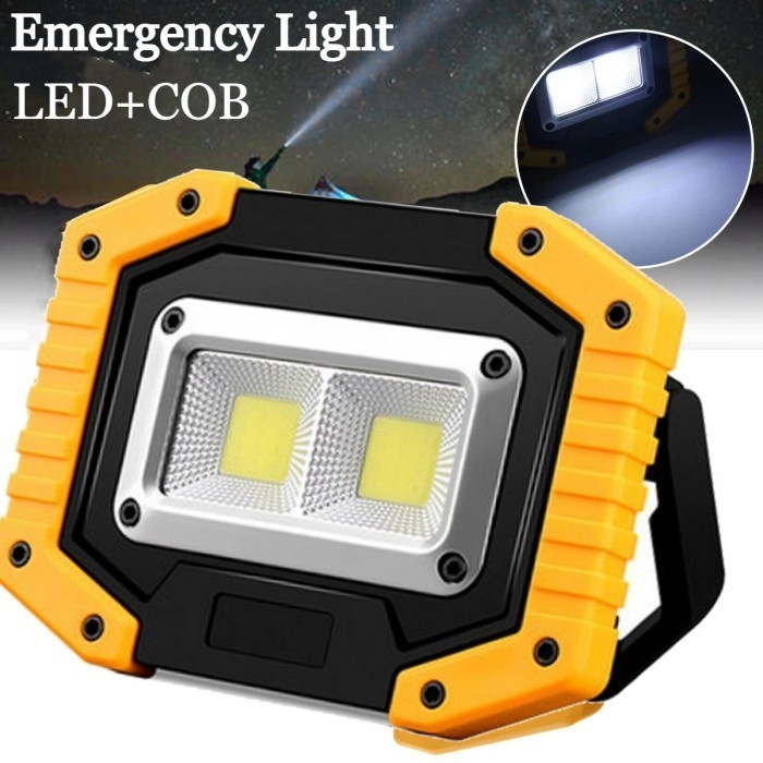 Lampu Emergency Cob Multifungsi Portabel Lampu Kerja Led Worklight Led