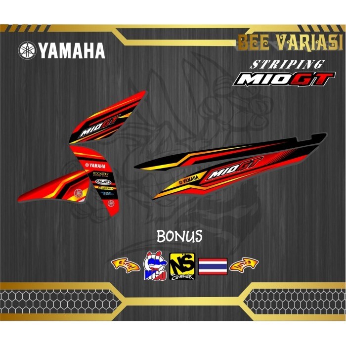 Striping Mio Gt,Yamaha Gt,Sticker Mio Gt,Decal Mio Gt,Striping Yamaha,