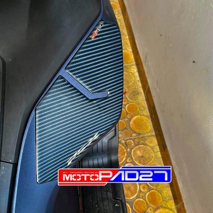 Stiker Sayap Tankpad Deckpad New Pcx 160 2021 Resin Timbul - Merah