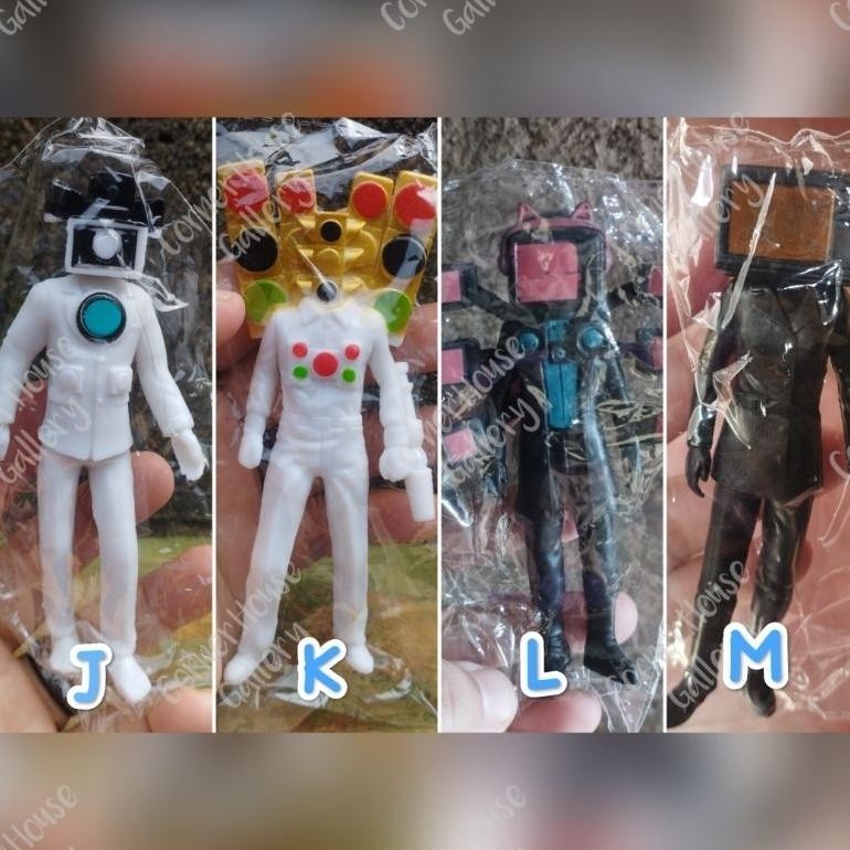 (mainan) Skibidi Toilet Upgrade, Skibidi Toilet Laser TERLARIS