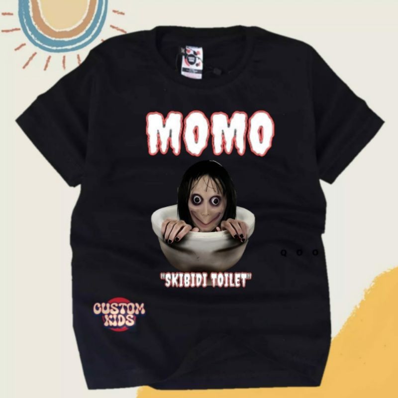kaos anak Hantu momo hantu jepang viral