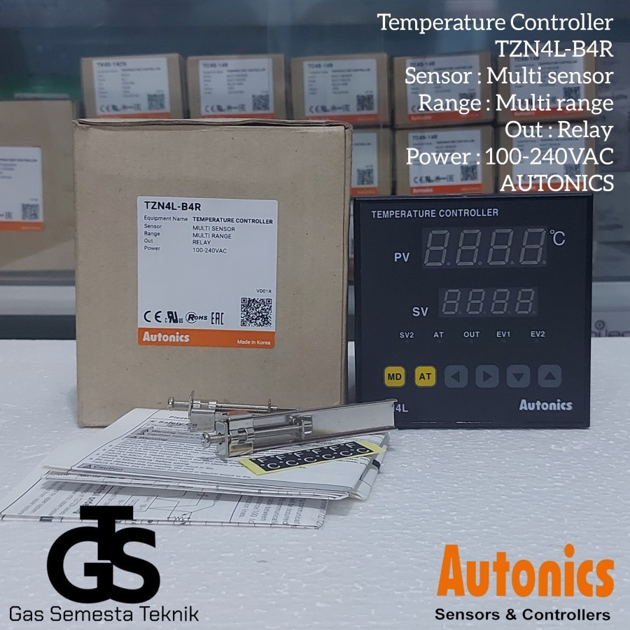 TEMPERATURE CONTROLLER AUTONICS TZN4L-B4R | AUTONICS TZN4L B4R