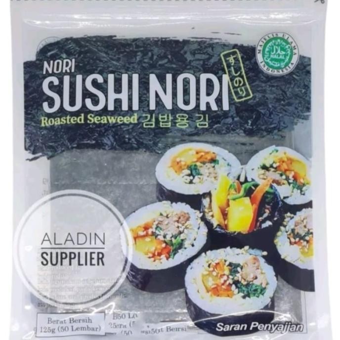 

Sushi Nori Halal isi 50 lembar H32S
