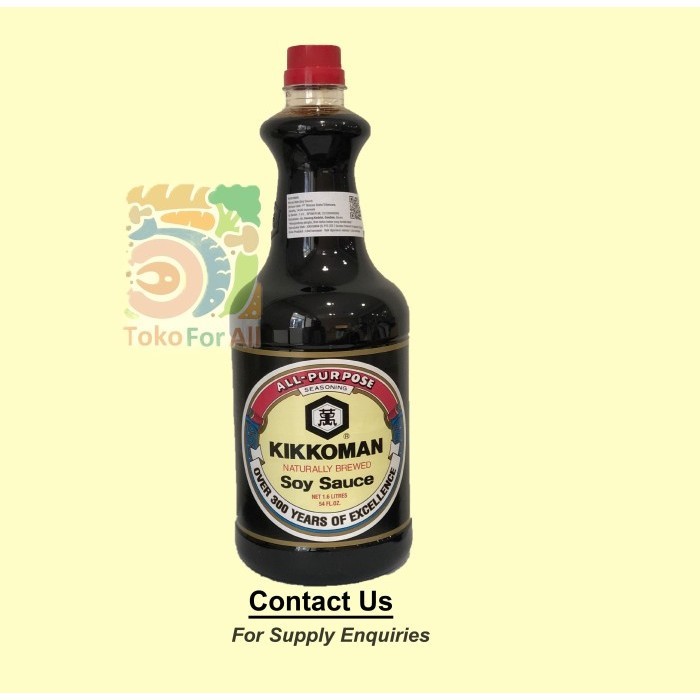 

Kikkoman Soy Sauce - Shoyu - All Purpose Seasoning 1.6 L