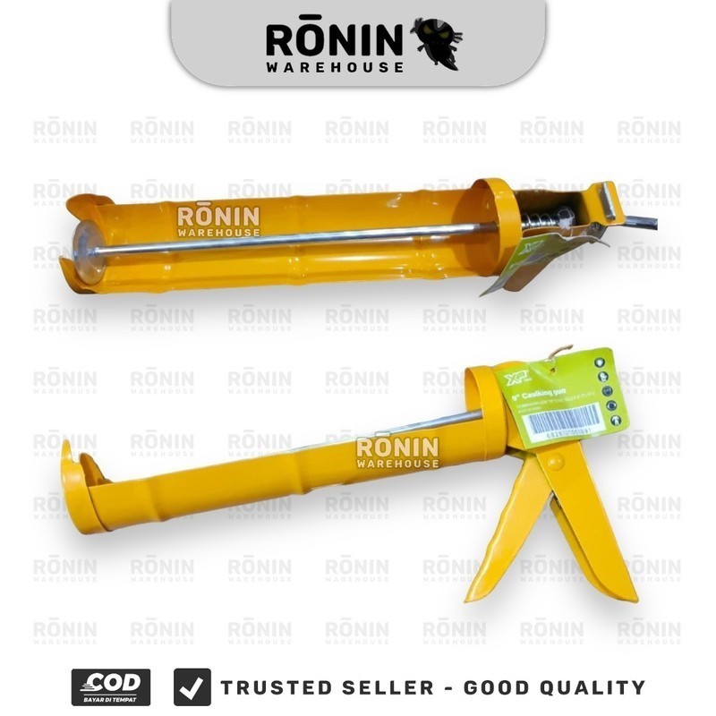 

XP TOOL Alat Tembakan Lem Silikon Hitam Gear Aquarium Tabung Kaca Caulking Silicone Sealant