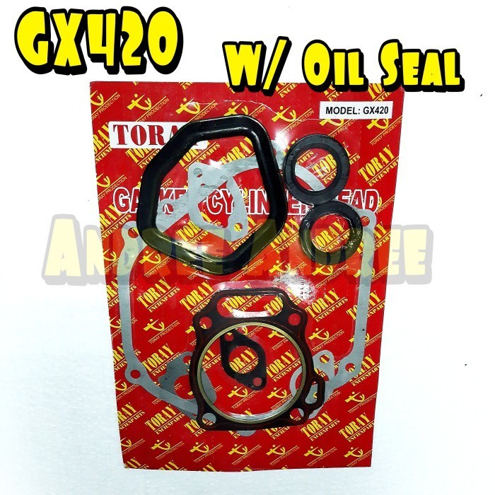 %$%$%$%$] Paking Komplit Gasket Cylinder Set Honda RRT GX420 GX-420 GX 420