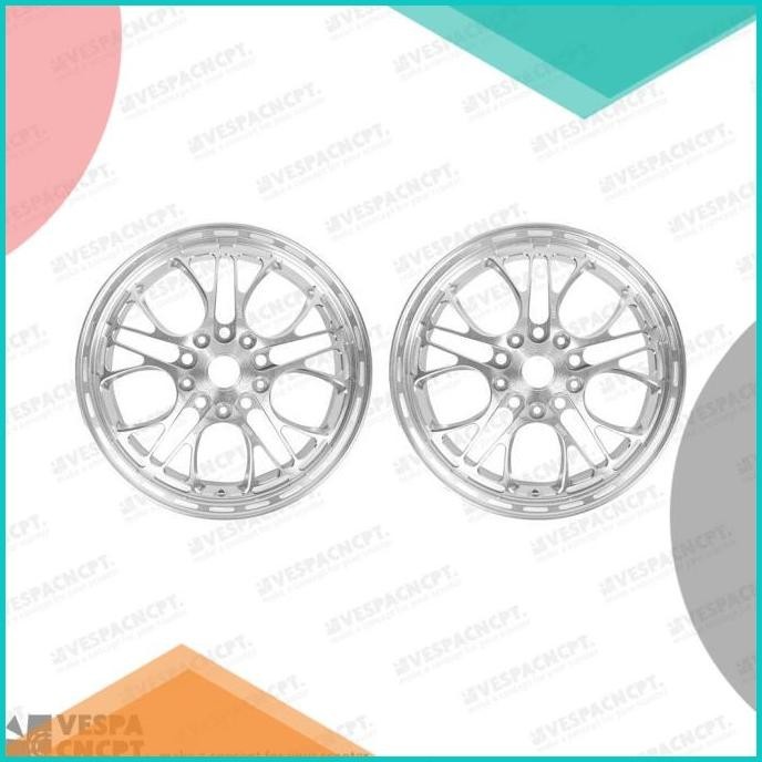 Velg Cnc Forged Luigy Gt5 Silver Vespa Sprint Primavera Lx S Gts 946 1
