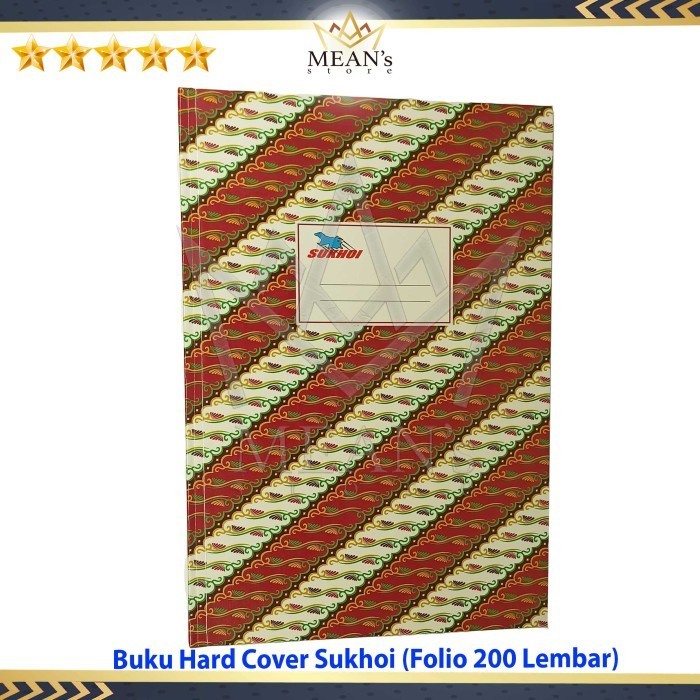 

Buku Hard Cover Sukhoi Folio Isi 200 / Buku Agenda Besar Isi 200 DISKON