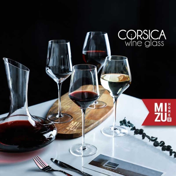 Mizu Corsica Wine Glass Bordeaux Gelas Red Wine Anggur Merah Cocktail